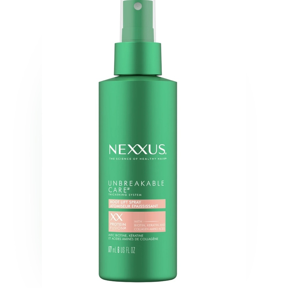 2 Nexxus Root Lift Thickening Hairspray Unbreakable Care, 6 oz each